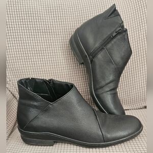 David Tate Black Ankle Boots